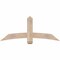 Ekena Millwork Bellingham Smooth Timber Gable Bracket, Douglas Fir, 60"W x 25"H x 3 1/2"D x 5 1/2"F, 10/12 Pitch GBW060X25X0406BEL00SDF - alternate 1